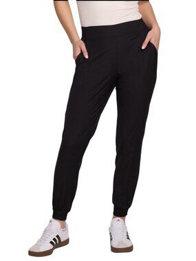 WoolX Palmer Merino Wool Blend Joggers Black XL Women's Travel Pants